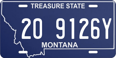 MT license plate 209126Y