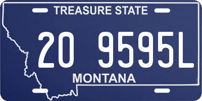 MT license plate 209595L
