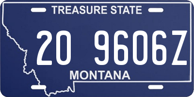 MT license plate 209606Z