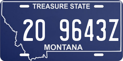 MT license plate 209643Z