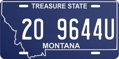 MT license plate 209644U