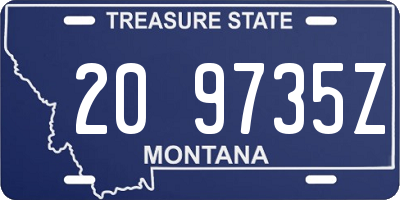 MT license plate 209735Z