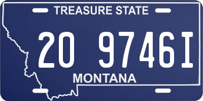 MT license plate 209746I
