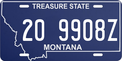 MT license plate 209908Z