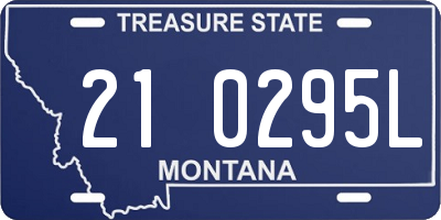 MT license plate 210295L