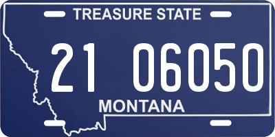 MT license plate 210605O