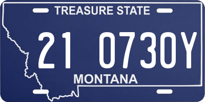 MT license plate 210730Y