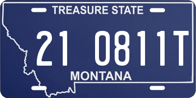 MT license plate 210811T