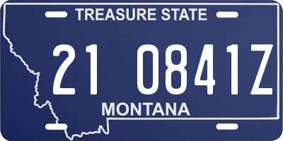 MT license plate 210841Z