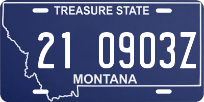 MT license plate 210903Z