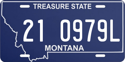 MT license plate 210979L