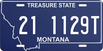 MT license plate 211129T