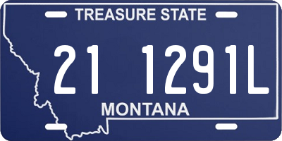 MT license plate 211291L
