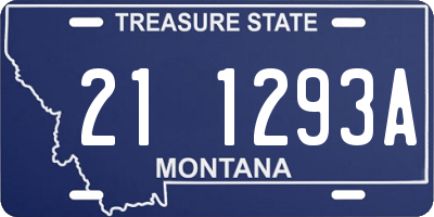 MT license plate 211293A