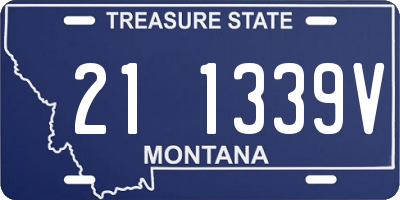 MT license plate 211339V