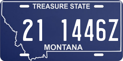 MT license plate 211446Z