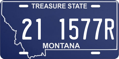 MT license plate 211577R
