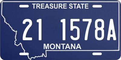 MT license plate 211578A