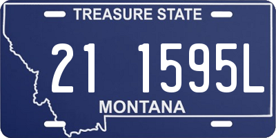 MT license plate 211595L