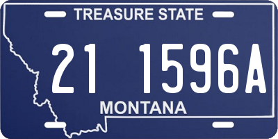 MT license plate 211596A