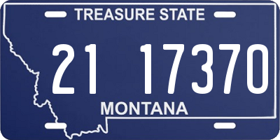 MT license plate 211737O