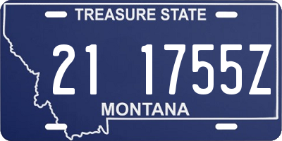MT license plate 211755Z