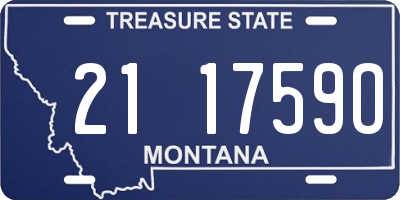 MT license plate 211759O