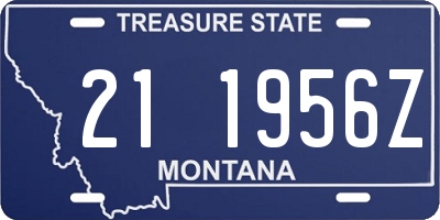MT license plate 211956Z