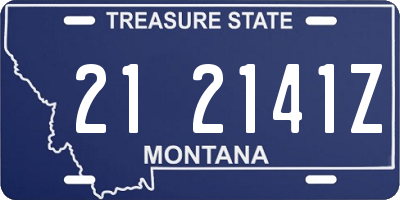 MT license plate 212141Z
