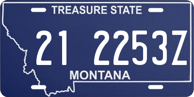 MT license plate 212253Z