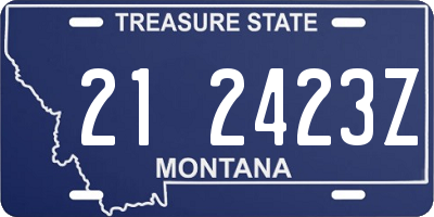 MT license plate 212423Z