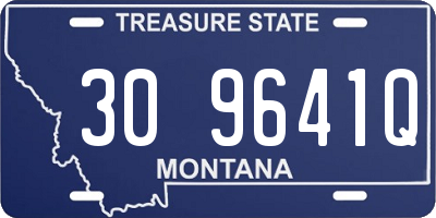 MT license plate 309641Q