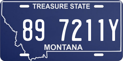 MT license plate 897211Y