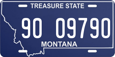 MT license plate 900979O