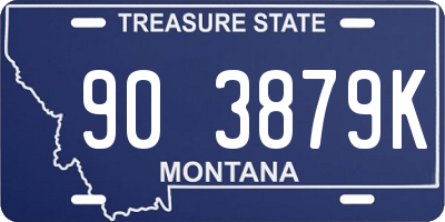 MT license plate 903879K