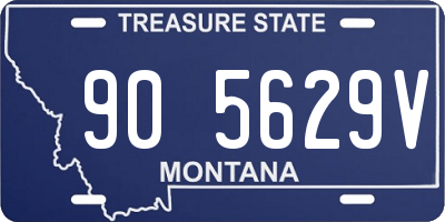 MT license plate 905629V