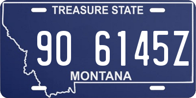 MT license plate 906145Z