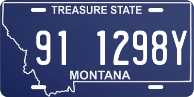 MT license plate 911298Y