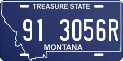 MT license plate 913056R