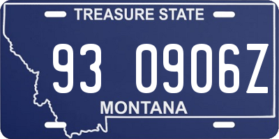 MT license plate 930906Z
