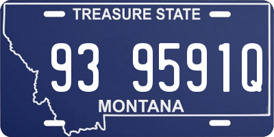 MT license plate 939591Q