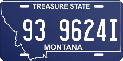 MT license plate 939624I