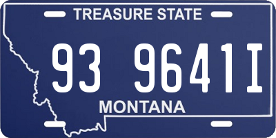 MT license plate 939641I