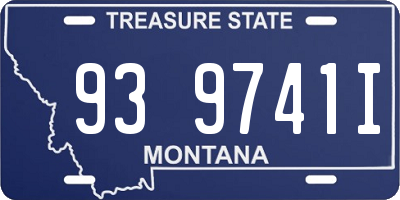 MT license plate 939741I