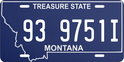 MT license plate 939751I