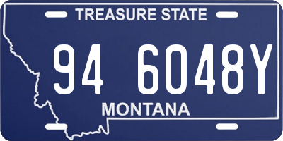 MT license plate 946048Y