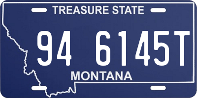 MT license plate 946145T