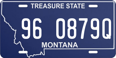 MT license plate 960879Q