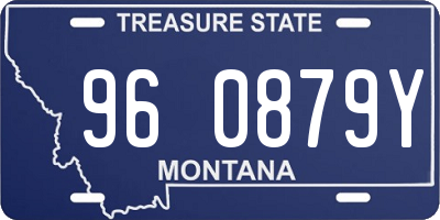 MT license plate 960879Y