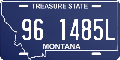 MT license plate 961485L